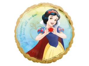 Balon foliowy okrągły Królewna Śnieżka 45 cm