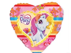 Balon foliowy serce My Little Pony 45 cm