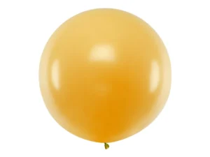 Balon okrągły 1m Metallic Gold