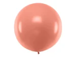 Balon okrągły 1m Metallic Rose Gold