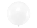 Balon okrągły 1m Pastel Clear