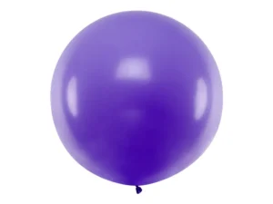 Balon okrągły 1m Pastel Lavender