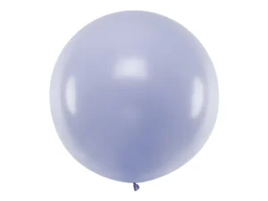 Balon okrągły 1m Pastel Light Lilac