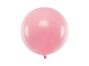 Balon okrągły 60 cm Pastel Baby Pink