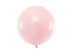Balon okrągły 60 cm Pastel Pale Pink