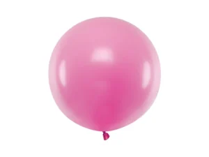 Balon okrągły 60cm Pastel Fuchsia