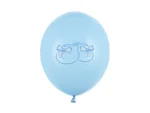 Balony 30 cm Bucik Pastel Baby Blue