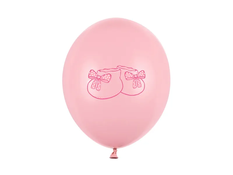 Balony 30cm Bucik Pastel Baby Pink