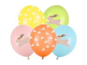 Balony 30 cm Egg Hunt, mix