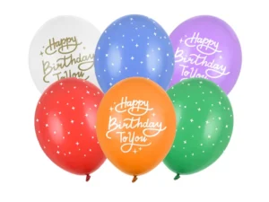 Balony 30cm Happy Birthday To You mix