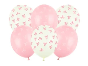 Balony 30 cm Kokardki, mix