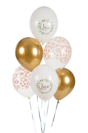 Balony 30cm Love mix