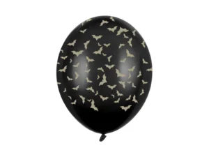 Balony 30 cm Nietoperze Pastel Black