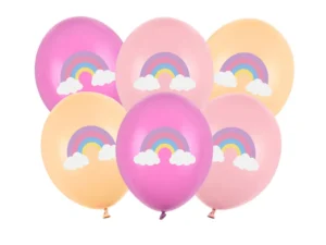 Balony 30cm Tęcza mix