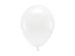 Balony Eco pastelowe białe