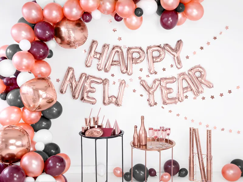 Balony Strong, Metallic, Rose Gold