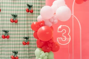 Balony Strong 43cm, Pastel Poppy Red