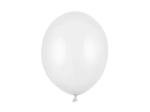 Balony Strong Metallic Pure White