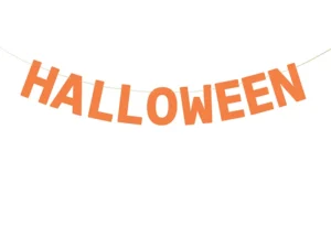 Baner Halloween 2.5 m pomarańczowy