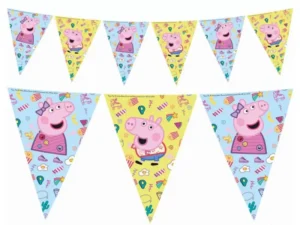 Baner Świnka Peppa 9 flag 230cm