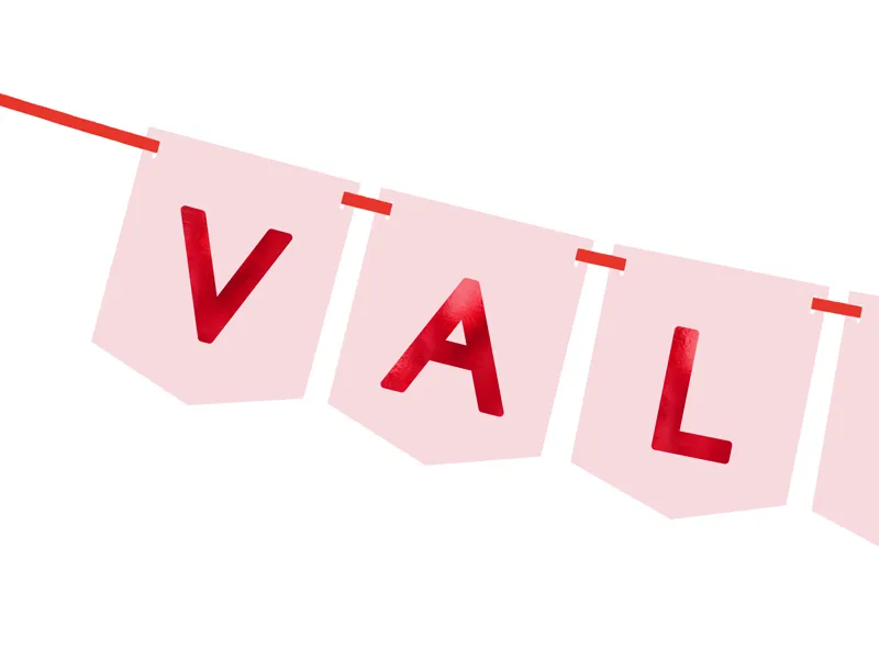 Baner Valentines Day 150x13cm