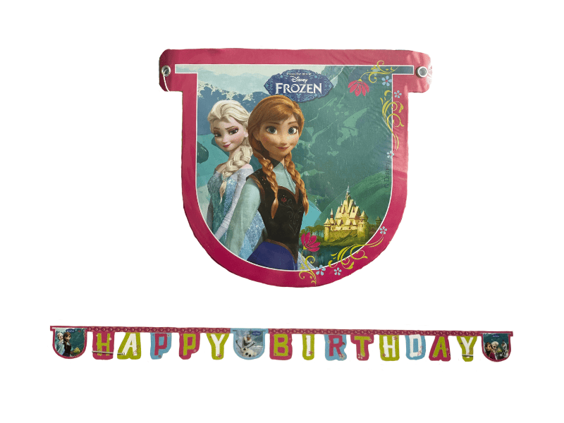 Baner urodzinowy Kraina Lodu 215 cm