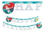 Banner Happy Birthday Ariel 200 cm