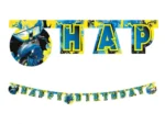 Banner Happy Birthday Batman Rogue Rage 200 cm