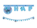 Banner Happy Birthday Stitch i Angel