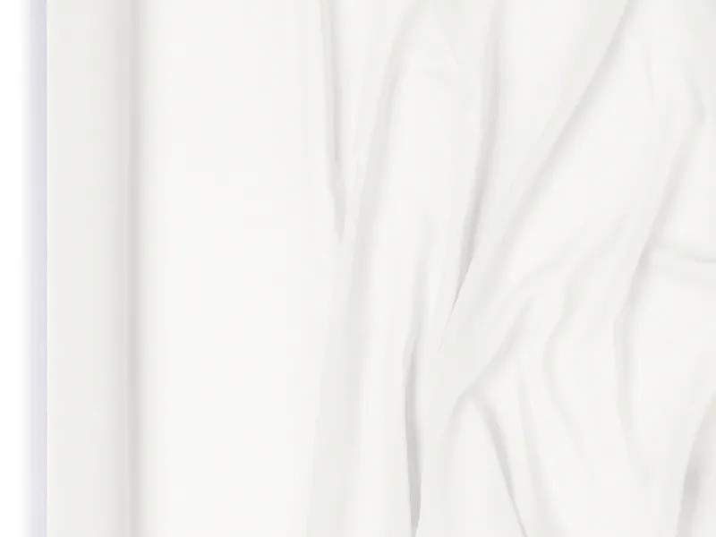 Bieżnik szyfonowy złamana biel 0.48 x 5 m