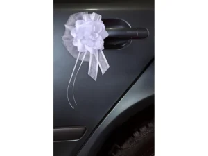 Bukieciki z różyczką biały 14 cm