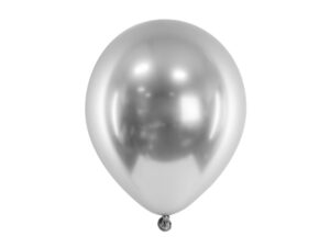 Balony Glossy 46 cm srebrny