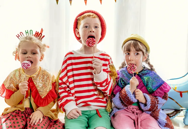 Cekinowy kołnierzyk złoty 2