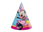 Czapeczki papierowe Minnie