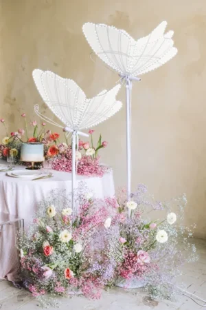 Dekoracja Motyl LED 60 cm