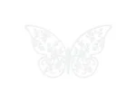 Dekoracje papierowe Motyl 8 x 5cm