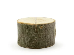 Drewniane podstawki pod wizytówki śr. 3-4cm 10 szt