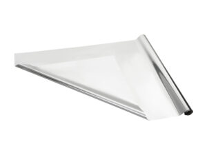 Folia dekoracyjna metalizowana srebrny 0.8x25m