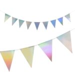 Girlanda opalizująca 200 cm 9 flagietek