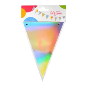 Girlanda opalizująca 200cm 9 flagietek