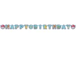 Girlanda papierowa Happy Birthday Pokemon 218 x 12 cm