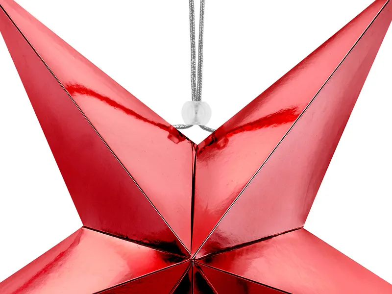 Gwiazda papierowa 45cm czerwona