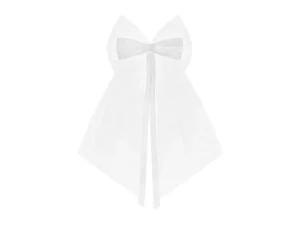 Kokardy z kokardką biały 18cm