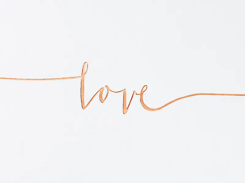 Księga Gości Love 24x18.5 cm 22 kartki