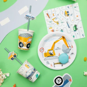 Kubeczki Auta 220 ml 6 szt