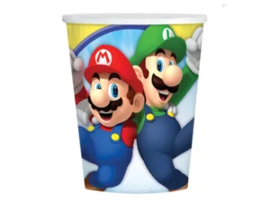 Kubeczki papierowe 250 ml Super Mario