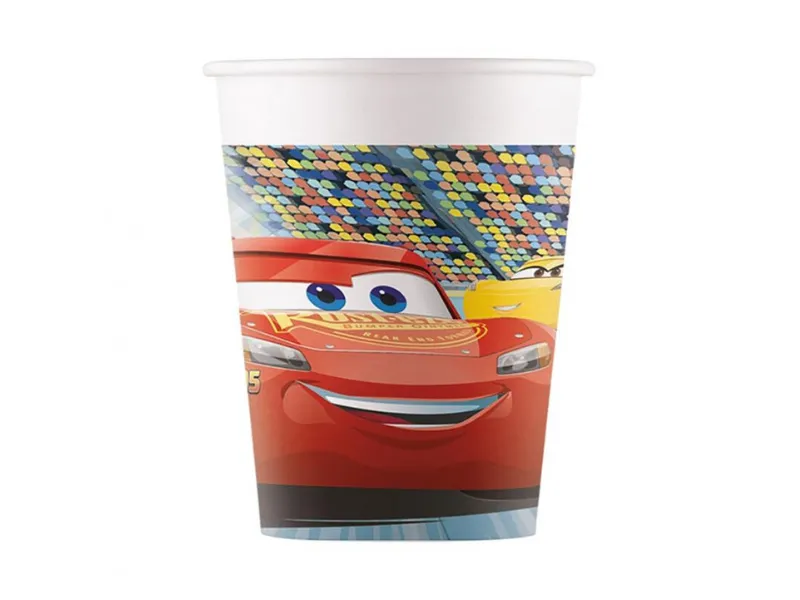 Kubeczki papierowe Auta 3 next generation 200 ml