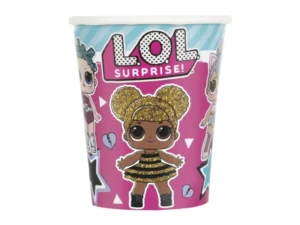 Kubeczki papierowe LOL Surprise 266 ml
