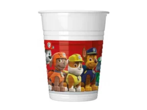 Kubeczki plastikowe Psi Patrol Ready for Action 200 ml