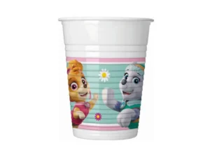 Kubeczki plastikowe Psi Patrol Skye & Everest 200 ml